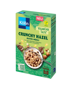 Müsli Crunchy Hazel Hafer-Müsli VeganChoc Taste, 400g von Kölln 